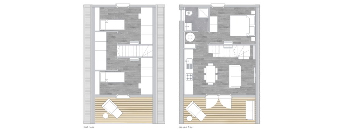 Model T Case modulari legno A-FOLD