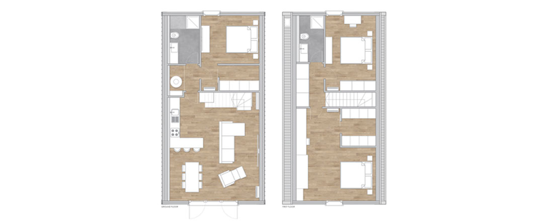 Model T Case modulari legno A-FOLD