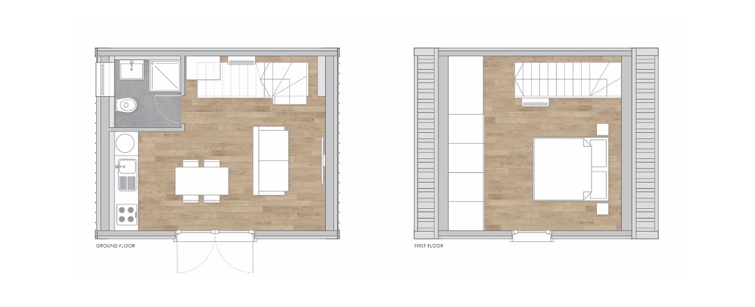 Model T Case modulari legno A-FOLD