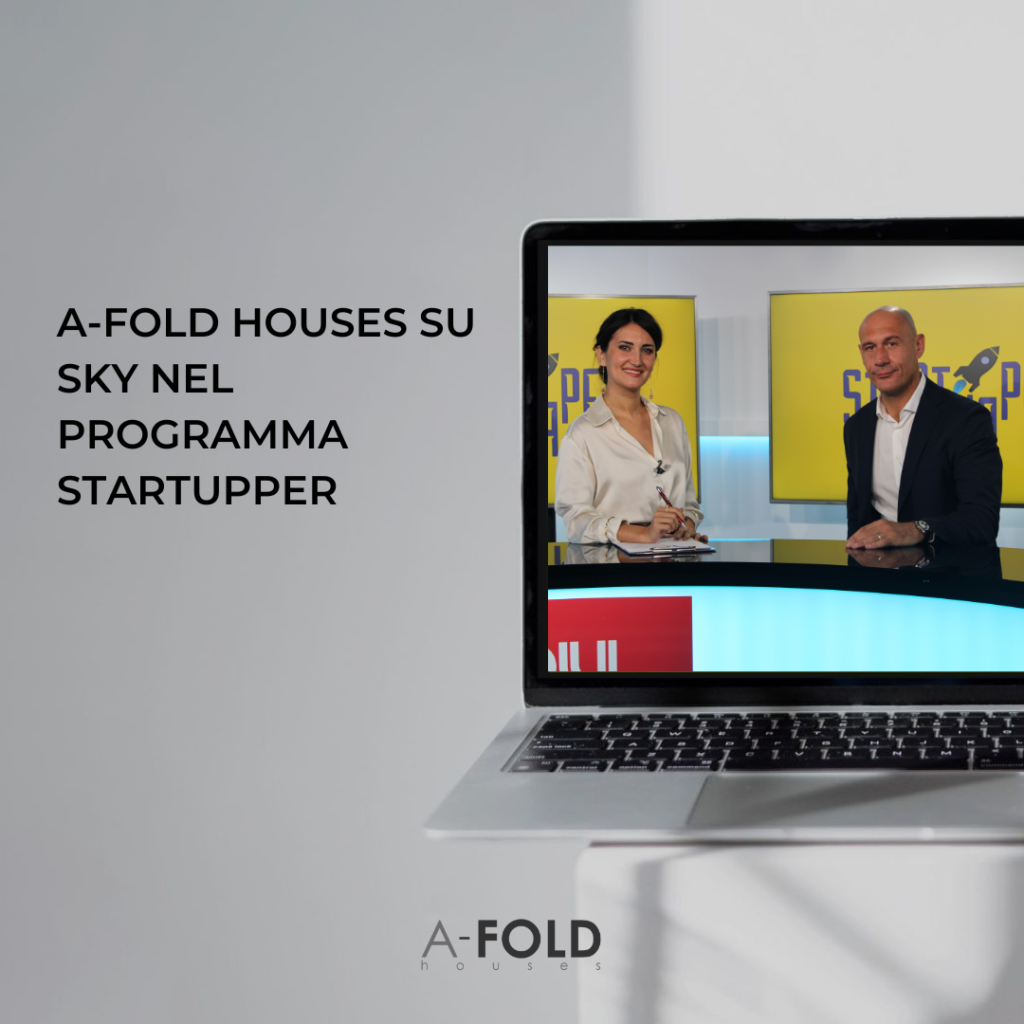 A-FOLD houses ospite del programma Startupper in onda su Sky